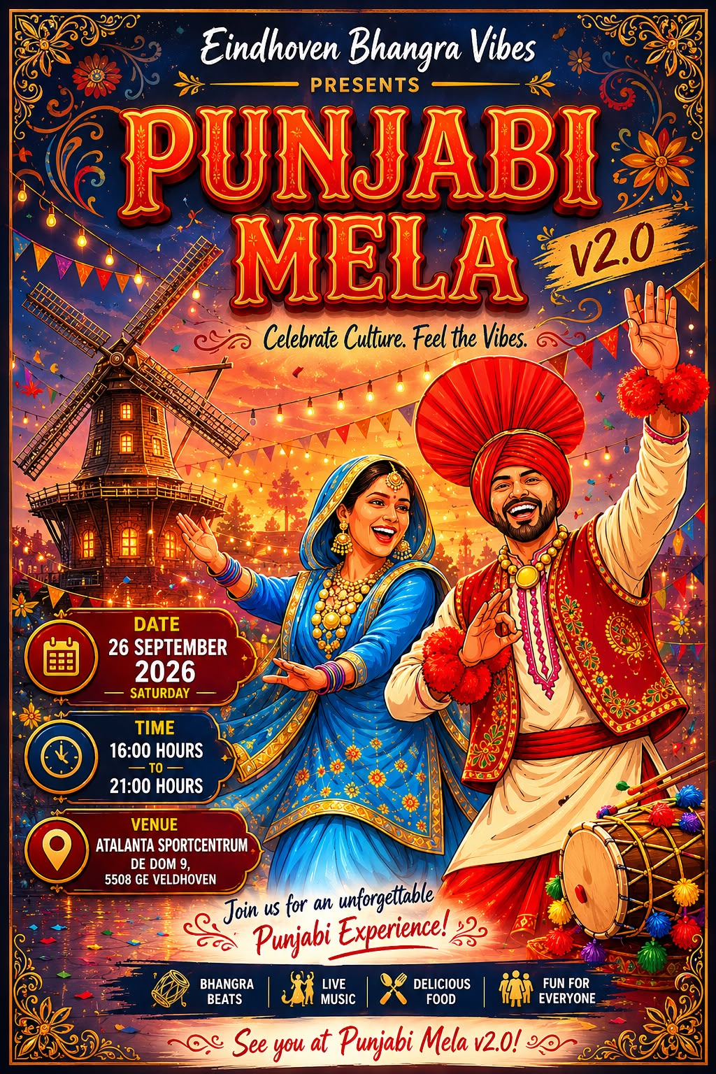 EINDHOVEN BHANGRA VIBES presents Punjabi Mela V 2.0